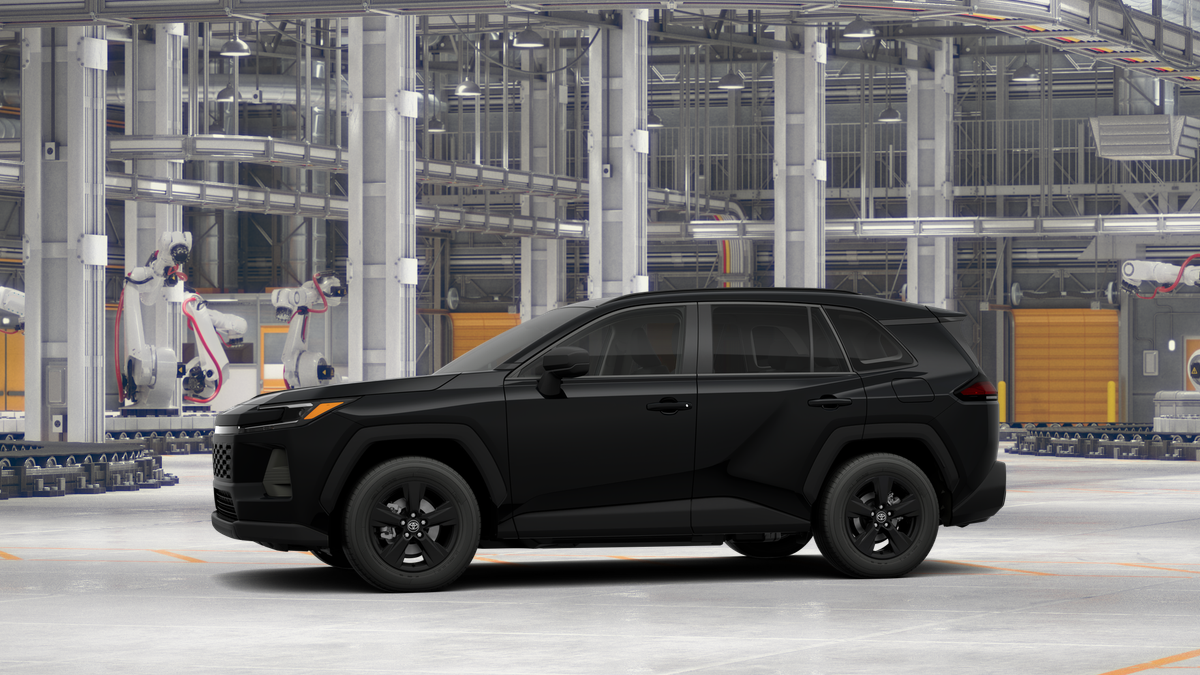 2026 Toyota RAV4 — rear three-quarter view
