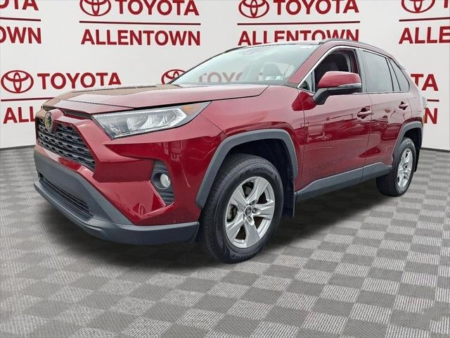 2020 Toyota RAV4 — rear three-quarter view