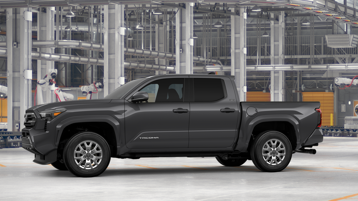 2026 Toyota Tacoma — rear three-quarter view