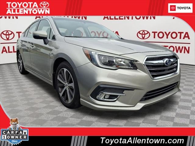 2018 Subaru Legacy 2.5i Limited in Tungsten Metallic — front three-quarter view