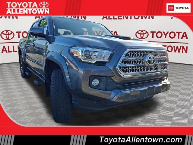 2016 Toyota Tacoma TRD Sport in Magnetic Gray Met. — front three-quarter view